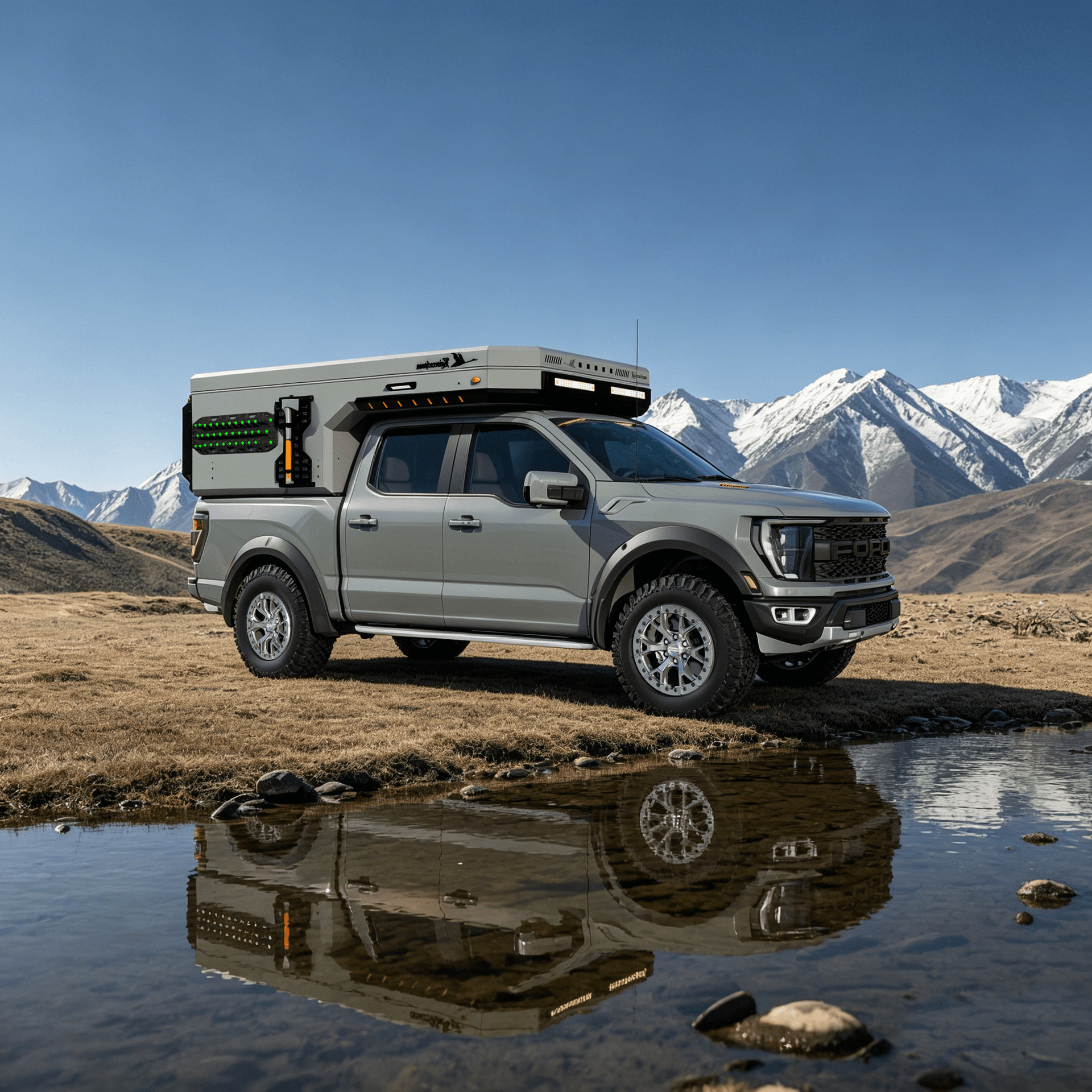 Koenigschwan Pickup-Camper Produktansicht