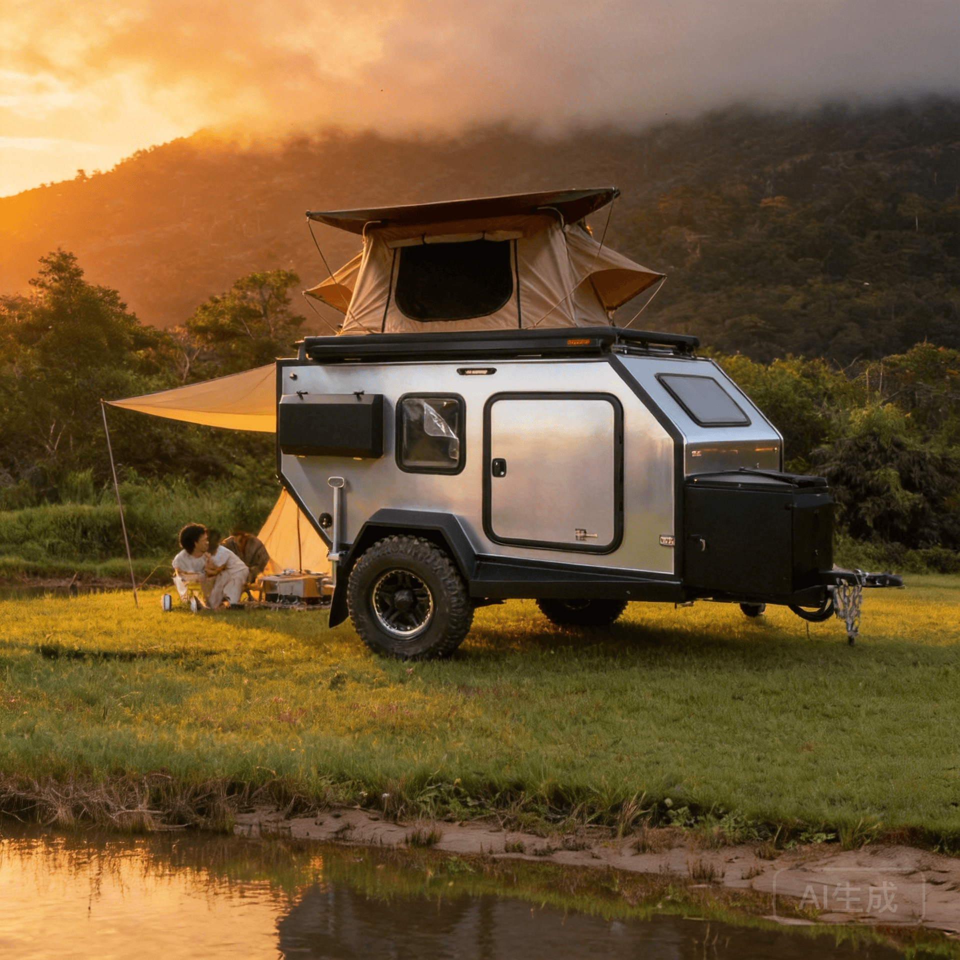 Wohnwagen / Anhänger-Camper