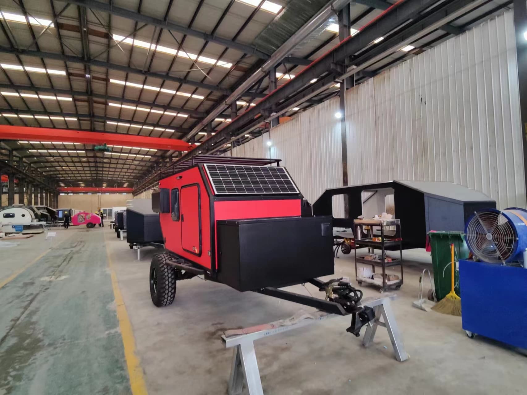 Koenigschwan Trailer Camper im Freien